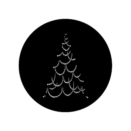 Gobo ROSCO DHA 73632 Christmas tree B - Taille A (100 mm)