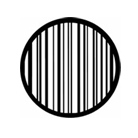 Gobo ROSCO DHA 77423 Stripes - Taille M (65.5 mm)