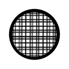 Gobo ROSCO DHA 77424 Plaid - Taille A (100 mm)