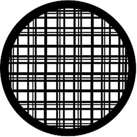 Gobo ROSCO DHA 77424 Plaid - Taille B (86 mm)