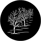 Gobo ROSCO DHA 77744 Three trees - Taille A (100 mm)