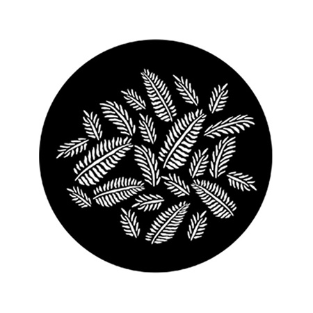 Gobo ROSCO DHA 77593 Ferns - Taille A (100 mm)