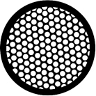 Gobo ROSCO DHA 77638 Holes - Taille A (100 mm)