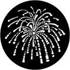 Gobo ROSCO DHA 77766 Fireworks 1 - Taille B (86 mm)