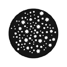 Gobo GAM 777 Stars on stars - Taille A (100 mm)