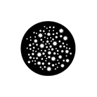 Gobo GAM 777 Stars on stars - Taille B (86 mm)