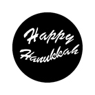 Gobo ROSCO DHA 78006 Happy Hanukah - Taille A (100 mm)