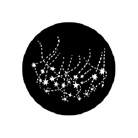 Gobo ROSCO DHA 77803 Fireworks 4C - Taille B (86 mm)