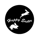 Gobo ROSCO DHA 78017 Happy easter - Taille A (100 mm)