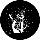 Gobo ROSCO DHA 78018 Snowman - Taille B (86 mm)