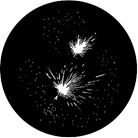 Gobo ROSCO DHA 78012 Fireworks 5B - Taille A (100 mm)