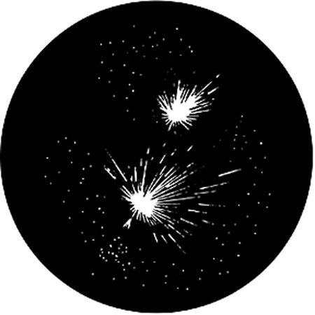 Gobo ROSCO DHA 78012 Fireworks 5B - Taille A (100 mm)