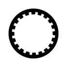 Gobo ROSCO DHA 78069 Cog - Taille A (100 mm)