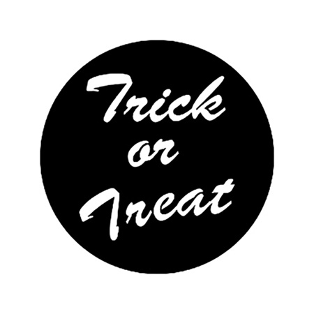 Gobo ROSCO DHA 78101 Trick or treat - Taille B (86 mm)