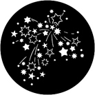 Gobo ROSCO DHA 78123 Stars 8 - Taille A (100 mm)