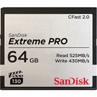 Carte mémoire CFast 2.0 SANDISK Extreme Pro - 64Gbit - 525Mb/s