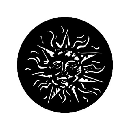 Gobo ROSCO DHA 78162 Smiling sun - Taille A (100 mm)