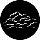 Gobo ROSCO DHA 78170 Cloud outlines - Taille B (86 mm)