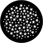 Gobo ROSCO DHA 77932 Stars 6 - Taille A (100 mm)