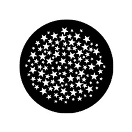 Gobo ROSCO DHA 77932 Stars 6 - Taille B (86 mm)