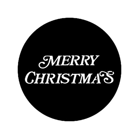 Gobo ROSCO DHA 77939 Merry christmas - Taille A (100 mm)