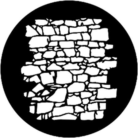 Gobo ROSCO DHA 77951 Dry stone wall 2 - Taille A (100 mm)