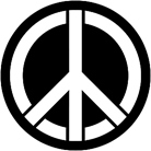 Gobo ROSCO DHA 77966 Peace - Taille A (100 mm)