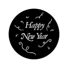 Gobo ROSCO DHA 77982 Happy new year - Taille A (100 mm)