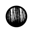 Gobo métal ROSCO 78436 Standing Trees - Taille A (100 mm)