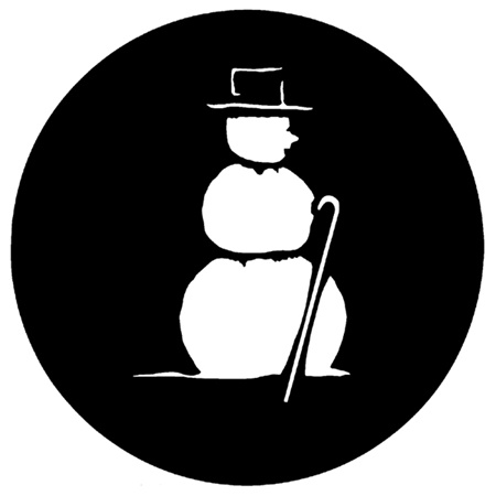 Gobo GAM 796 Snowman - Taille A (100 mm)