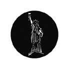 Gobo GAM n° 817 Statue of Liberty - Taille A (100 mm)