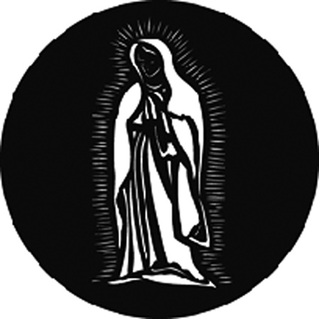 Gobo GAM n° 852 Madonna - Taille A (100 mm)