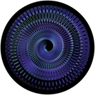 Gobo ROSCO Rotation 86639 BLACKLIGHT SLINKY - Taille A (100 mm)