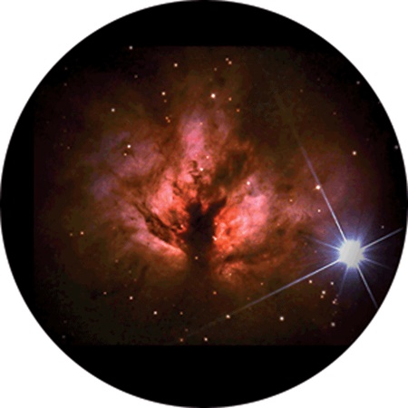 Gobo ROSCO Scene 86667 Deep Nebula - Taille A (100 mm)