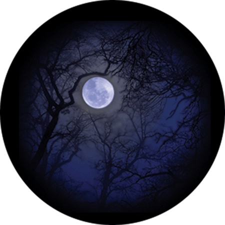 Gobo ROSCO Scene 86710 Howling Moon - Taille A (100 mm)