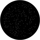 Gobo ROSCO DHA 79005 Night sky 1 - Taille B (86 mm)