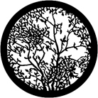 Gobo ROSCO DHA 79107 Leafy branches 2 - Taille M (66 mm)