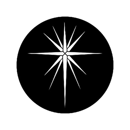 Gobo ROSCO DHA 79179 Star of Bethlehem 2 - Taille M (66 mm)