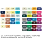 Coton gratté M1 140 g/m2 coloris écru E104 - Rouleau de 20 x 2,60m