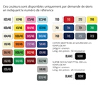 Coton gratté M1 140 g/m2 coloris écru E104 - Rouleau de 20 x 2,60m