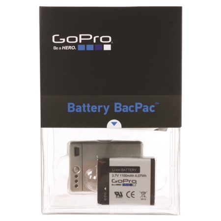 Batterie externe BacPac Li-Ion pour caméscope GOPRO HD HERO2