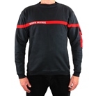 Sweat anthracite bande rouge SECURITE INCENDIE - Taille M