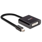 Adaptateur Mini DisplayPort mâle - DVI-D femelle LINDY WUXGA