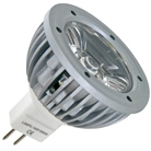 Lampe LED MR16 2,5W 12V GU5.3 6400K 30° IRC80 15000H - VELLEMAN