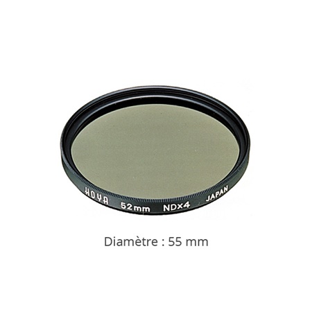 Filtre de contraste HOYA ND4 HMC - Diamètre : 55mm