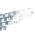 Profilé de rack en aluminium anodise pour accueillir des écrou cages