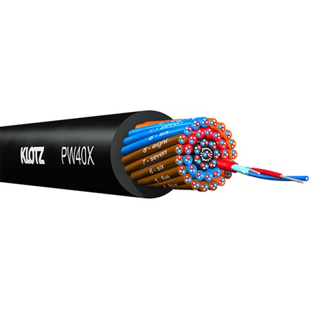 Câble analogique KLOTZ 40 paires 0,22mm² bobine de 100m