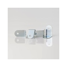 Renfort d'angle acier (zingage blanc) petit modèle (angle aigu)
