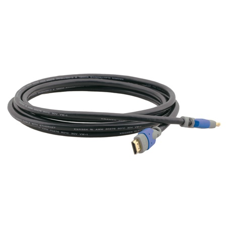 Cordon HDMI mâle/mâle Haute Qualité Doré - longueur 19,5m KRAMER