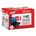 E-NET - Pack de 25 duo de lingettes nettoyantes pour écrans - JELT